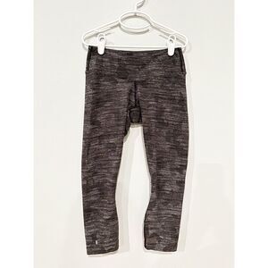 No bull cropped leggings gray black